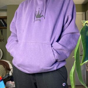 Stussy Men's Purple Hoodie